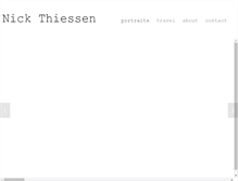 Tablet Screenshot of nickthiessen.com